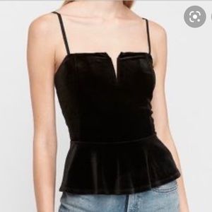 NWOT Express Velvet V-Wire Cami